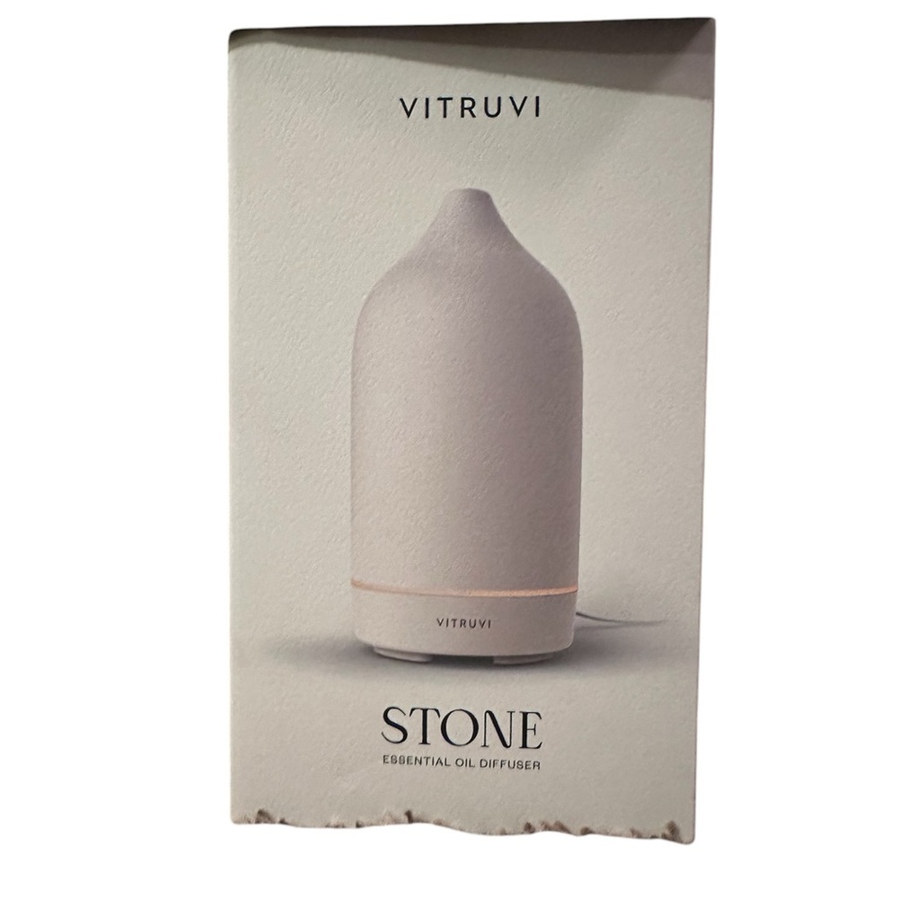 Vitruvi Stone Essential Oil Diffuser- NIB - Picture 3 of 5